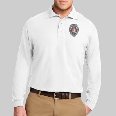 Silk Touch Long Sleeve Polo - VPPA - Light Color Thumbnail
