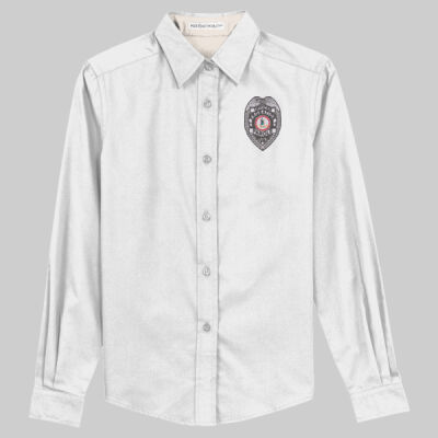 Women's Long Sleeve Easy Care Shirt - VPPA - Light Color Thumbnail