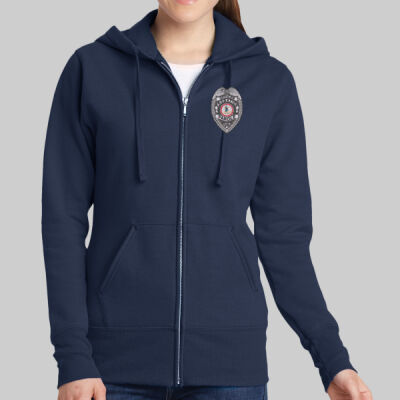 Women's Core Fleece Full Zip Hooded Sweatshirt - VPPA Thumbnail