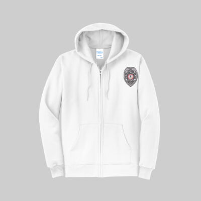 Core Fleece Full Zip Hooded Sweatshirt - VPPA - Light Color Thumbnail